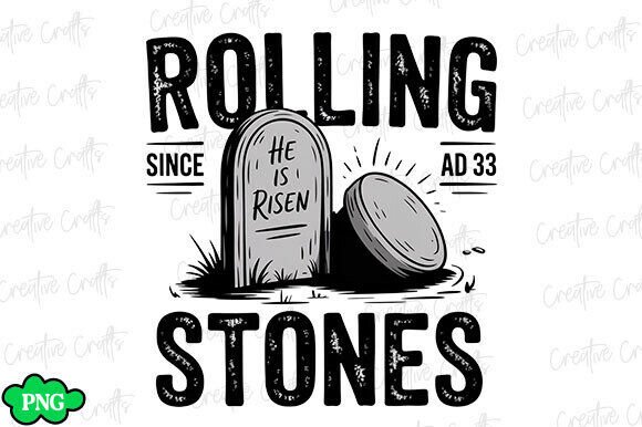 He is Risen Easter SVG PNG, Christian T-Shirt Designs