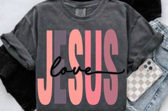 Jesus Love SVG PNG, Christian Png for T-Shirt Designs