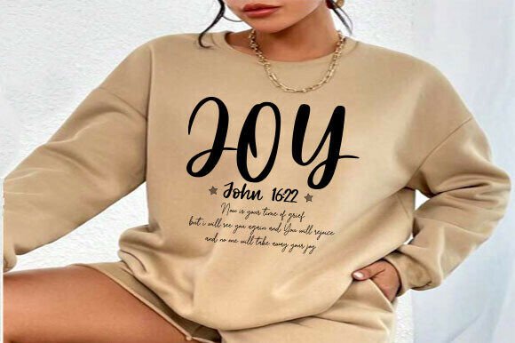 Joy John 16 22, Christian Quotes Svg T-Shirt Designs